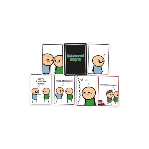 Настільна гра 18+ Мадярочка Небезпечні жарти (Joking Hazard, українська) (220722)