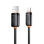 Дата кабель USB 2.0 AM to USB-C 1.0m 3A black XO (XO-CB-300UC-BK)
