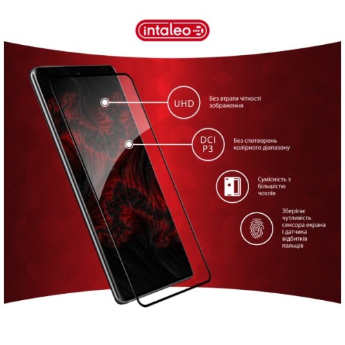 Скло захисне Intaleo Full Glue Xiaomi Redmi Note 14 Pro 5G Black (1283126599484)