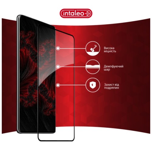 Скло захисне Intaleo Full Glue Xiaomi Redmi Note 14 Pro 5G Black (1283126599484)