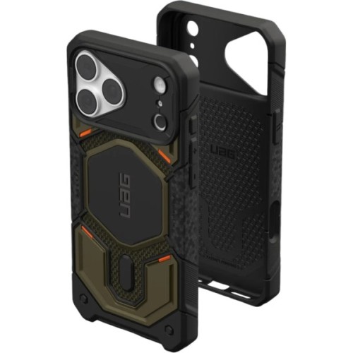 Чохол до мобільного телефона UAG Monarch Pro Magsafe iPhone 18 Pro Max Kevlar Element Green (11456811397B)