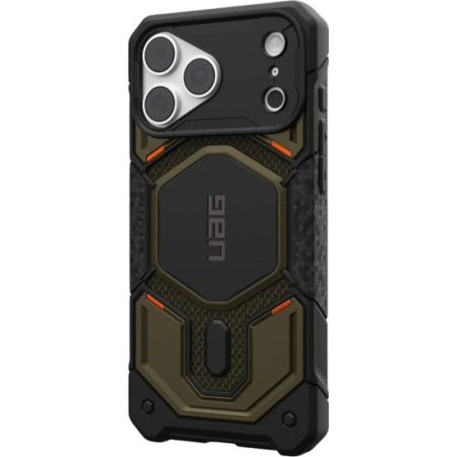 Чохол до мобільного телефона UAG Monarch Pro Magsafe iPhone 18 Pro Max Kevlar Element Green (11456811397B)