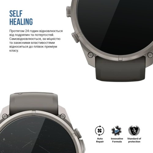 Плівка захисна Armorstandart Matte hydrogel Garmin Fenix 9 Pro Solar 51mm 6 pcs (ARM94012)