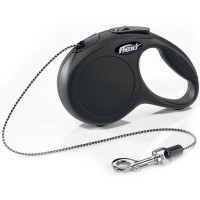 Повідець для котів Flexi Cat трос XS 3 м чорний (4000498023426)