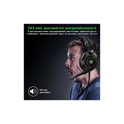 Навушники Vertux Bogota 7.1 USB Black (bogota.black)