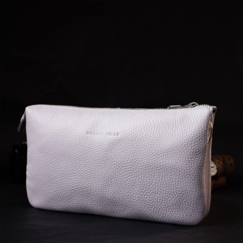 Сумка Grande Pelle З натуральної шкіри Біла (11635)