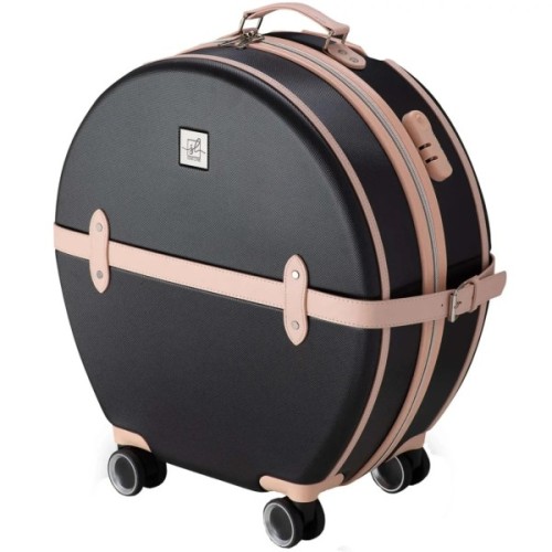 Валіза Semi Line 20" (S) Black/Pink Cream (T5671-2) (DAS302670)