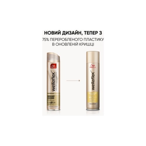 Лак для волосся WellaFlex Brilliant Color 4 Extra Strong Hold 250 мл (4064666232393)
