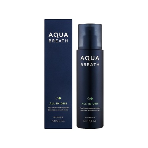 Крем для обличчя Missha For Men Aqua Breath All In One Есенція 195 мл (8809747949991)
