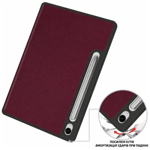 Чохол до планшета BeCover Flexible TPU Mate Samsung Galaxy Tab S9 (SM-X710/SM-X716) / S9 FE (SM-X510/SM-X516B) 11.0" Red W (715583)