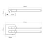 Світильник Videx WL042 10W 3000-4000-6000K Black (VL-WL042-10CB)