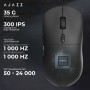 Мишка Ajazz NJ07-MC Combo Wireless/Bluetooth/USB Black (NJ07-MC-B)