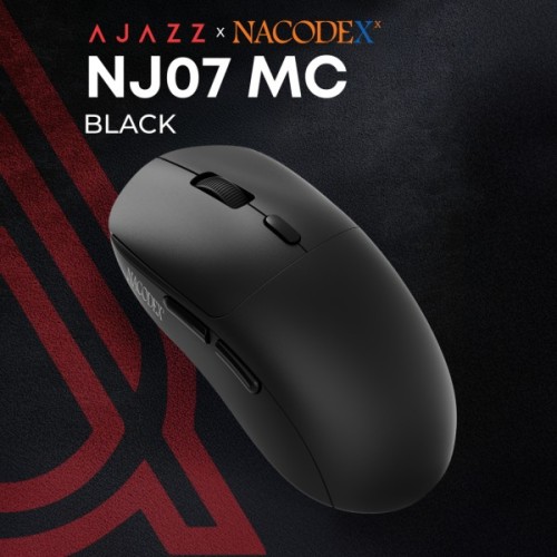 Мишка Ajazz NJ07-MC Combo Wireless/Bluetooth/USB Black (NJ07-MC-B)