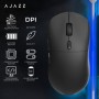 Мишка Ajazz NJ07-MC Combo Wireless/Bluetooth/USB Black (NJ07-MC-B)