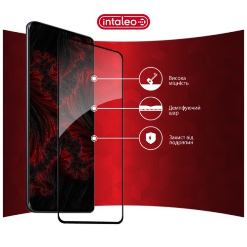 Скло захисне Intaleo Full Glue ESD Xiaomi Redmi Note 15 Black (1283126633683)