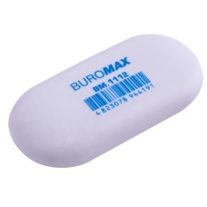 Гумка Buromax овальна, 49x23x9 мм синт.каучук, асорті кольорів (BM.1112)
