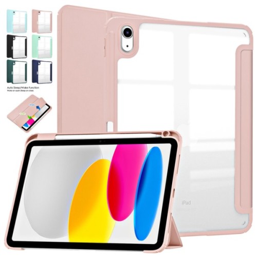 Чохол до планшета BeCover Soft Edge BeCover Apple iPad 10.9" 2022/24/11" 2025 Rose Gold (709186)