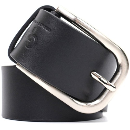 Ремінь Grande Pelle Шкіряний під джинси Чорний (11682)