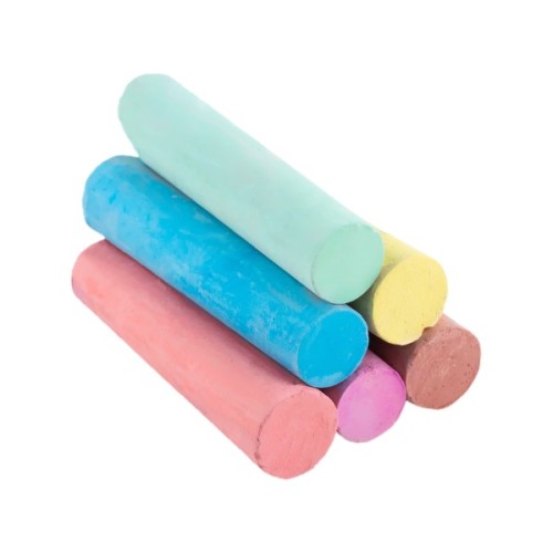 Крейда Kite кольорова Jumbo Classic, 6 кольорів (K-073)