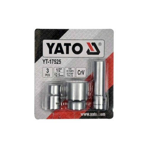 Набір торцевих головок Yato YT-17525