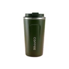 Термокружка Merlion MugCoffe 500 мл з відкидною кришкою, зелена (MugCoffe-500Green)