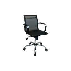 Офісне крісло Примтекс плюс Elegance Lite LB Chrome D-5 PK, сітка чорний (Elegance Lite LB Chrome D-5 PK)