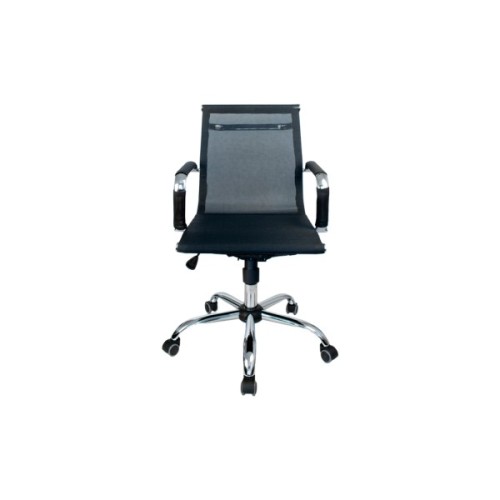 Офісне крісло Примтекс плюс Elegance Lite LB Chrome D-5 PK, сітка чорний (Elegance Lite LB Chrome D-5 PK)