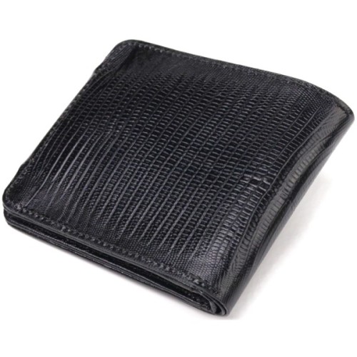 Портмоне Canpellini З натуральної шкіри Чорне (21575)