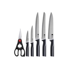 Набір ножів Bergner Kyoto, з ножицями, 6 предметів (BG-8986-MM)