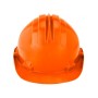 Каска захисна Neo Tools пластик поліпропілен HDPE, пряжка для регулювання, помаранчева (97-205)