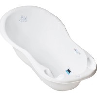 Ванночка Tega Baby зі зливом Bunny 102 см white (KR-005-103)