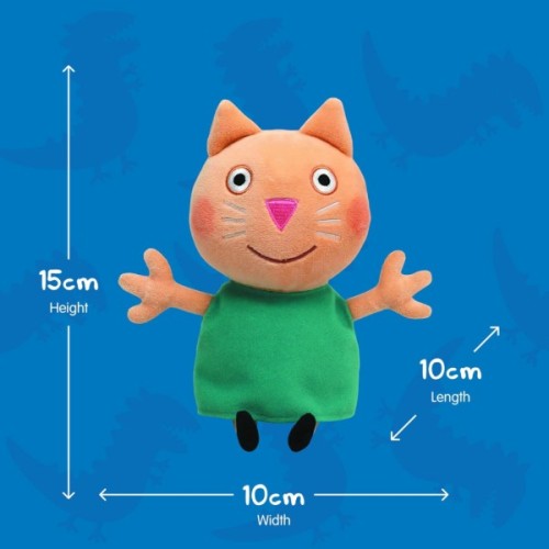 М'яка іграшка Ty Peppa Pig Кенді Кет 15 см (46172)