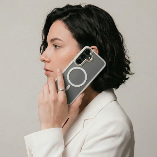 Чохол до мобільного телефона Armorstandart Unit MagCase Samsung S26 Plus 5G Clear Silver (ARM89450)