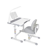 Парта зі стільцем FunDesk Vivo Grey (221892)