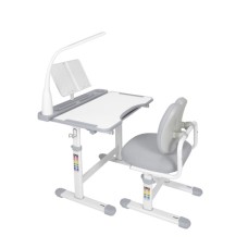 Парта зі стільцем FunDesk Vivo Grey (221892)