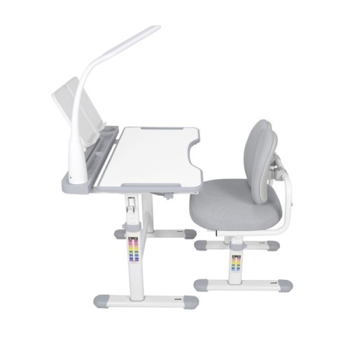 Парта зі стільцем FunDesk Vivo Grey (221892)