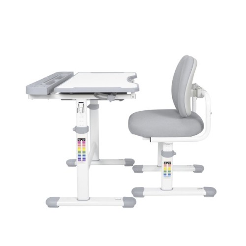 Парта зі стільцем FunDesk Vivo Grey (221892)