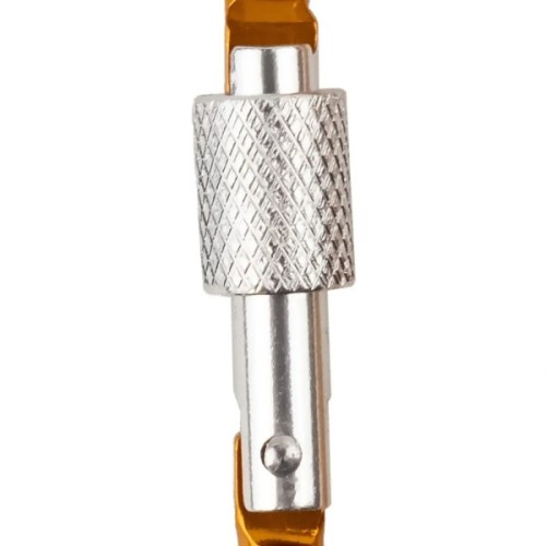Карабін туристичний Tramp 6 см з муфтою orange (набір 10шт) (UTRA-307-orange)