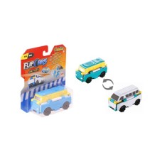Машинка для дітей Flip Cars 2 в 1 Автобус і Мікроавтобус (EU463875-11)