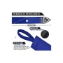 Бинт для спорту RDX Hand Wraps Blue 2.5м (HWJ-RU)