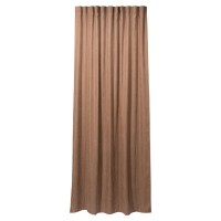 Штора Ardesto мікровелюр 100% поліестер, 150х270 см шоколад (ART1010CH)
