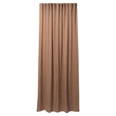 Штора Ardesto мікровелюр 100% поліестер, 150х270 см шоколад (ART1010CH)