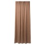 Штора Ardesto мікровелюр 100% поліестер, 150х270 см шоколад (ART1010CH)