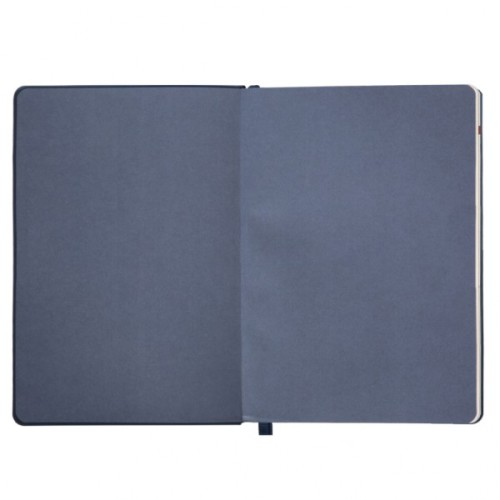 Тижневик Leo planner А5 датований 2026 "Boss", м‘який, синій, 368 сторінок (252633)