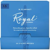 Тростина для кларнета D'Addario Royal - Bb Clarinet #1.5 - 25 Box (RCB0115-B25)