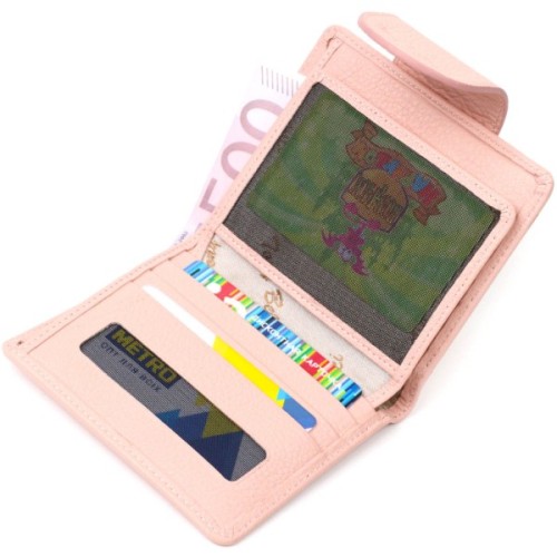 Гаманець Tony Bellucci З натуральної шкіри Пудровий (22019)