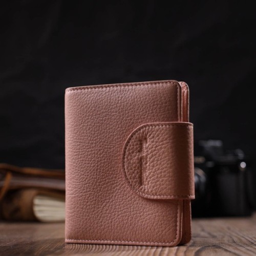 Гаманець Tony Bellucci З натуральної шкіри Пудровий (22019)