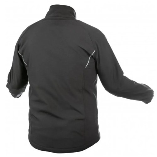 Куртка робоча Hoegert BIESE HT5K258-L SoftShell 96% поліестер/4% еластан чорна, L (52) (HT5K258-L)