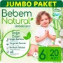 Підгузки Bebem Natural 6 Extra large 15+ кг 20 шт (8690536806041)