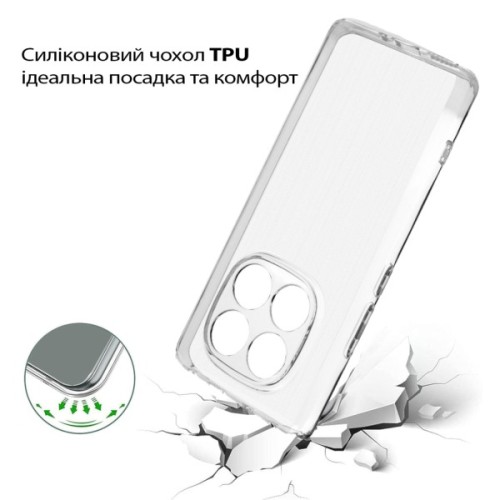 Чохол до мобільного телефона BeCover Poco X7 Transparent (713778)